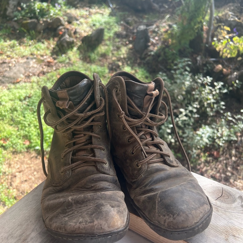 Vivo Barefoot Dark Brown Leather Boots